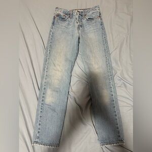 Levi’s wedgie Light Blue Denim Jeans size 25